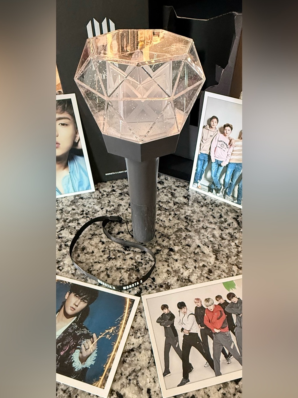 Official Monsta X Lightstick - V2 - Used, works
